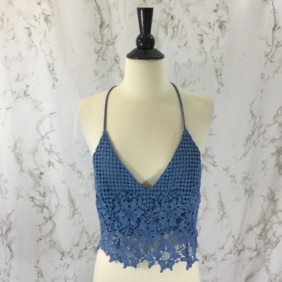 Astr Tops - Astr The Label NWOT cropped lace festival cami